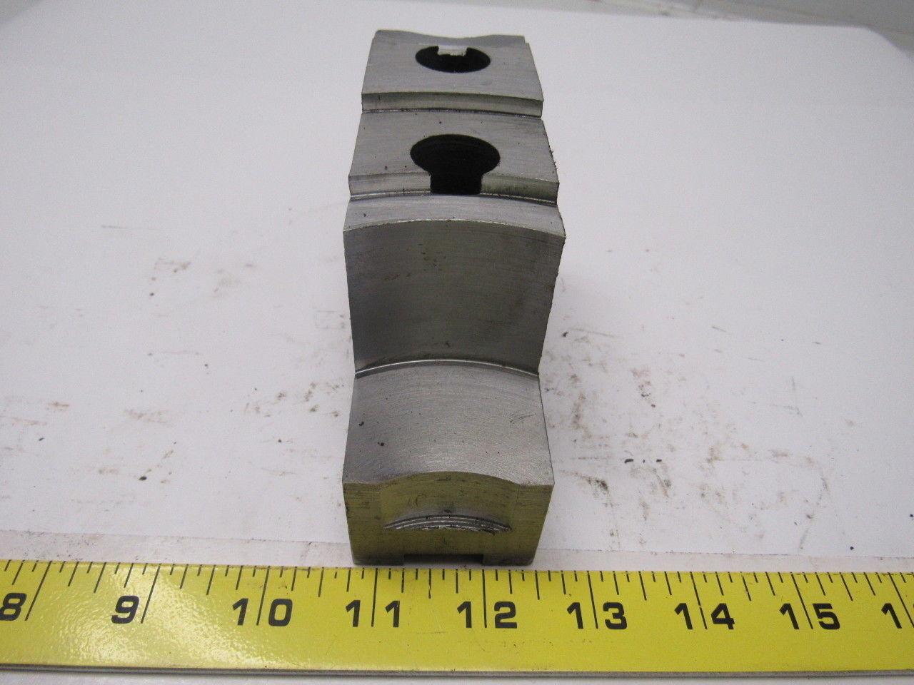 Daco 12KSEH Lathe Chuck Top Jaws 5" X 3-5/16" X 1-3/4" Lot Of 3