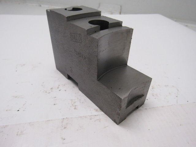 Daco 12KSEH Lathe Chuck Top Jaws 5" X 3-5/16" X 1-3/4" Lot Of 3