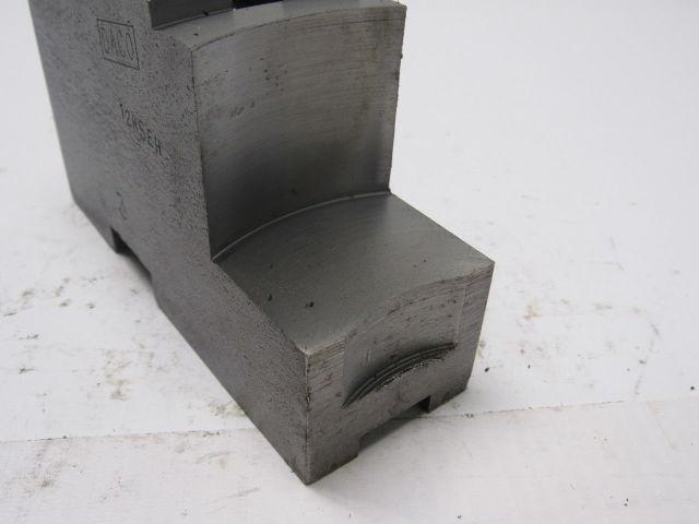 Daco 12KSEH Lathe Chuck Top Jaws 5" X 3-5/16" X 1-3/4" Lot Of 3