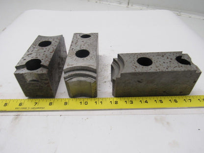 Daco 05-201467 Lathe Chuck Top Jaws 5-3/8" X 2-5/16" X 2" Lot Of 3