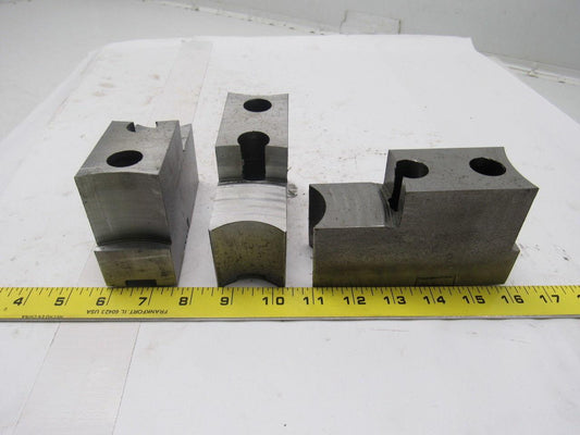 Daco 12KSEH Lathe Chuck Top Jaws 5" X 3" X 1-3/4" Lot Of 3