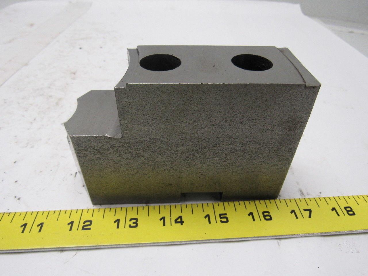 Daco 12KSEH Lathe Chuck Top Jaws 5" X 3-3/16" X 1-3/4" Lot Of 3