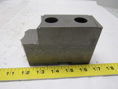 Daco 12KSEH Lathe Chuck Top Jaws 5" X 3-3/16" X 1-3/4" Lot Of 3