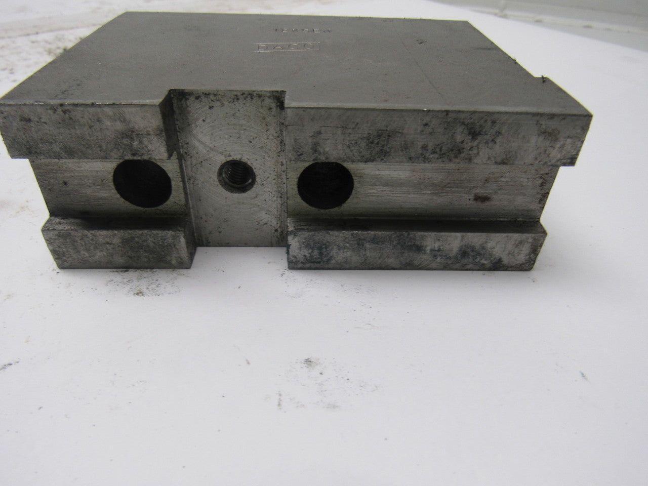 Daco 12KSEH Lathe Chuck Top Jaws 5" X 3-1/2" X 1-3/4" Lot Of 3