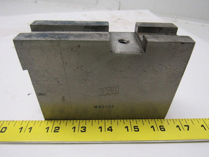 Daco 12KSEH Lathe Chuck Top Jaws 5" X 3-1/2" X 1-3/4" Lot Of 3