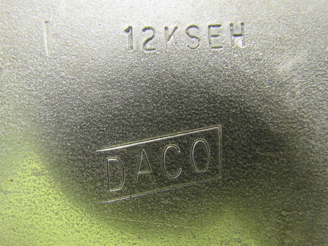 Daco 12KSEH Lathe Chuck Top Jaws 5" X 3-1/2" X 1-3/4" Lot Of 3