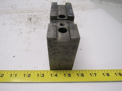 Daco 12KSEH Lathe Chuck Top Jaws 5" X 3-1/2" X 1-3/4" Lot Of 3