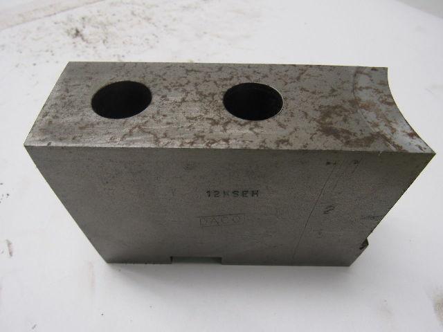 Daco 12KSEH Lathe Chuck Top Jaws 5" X 3-1/2" X 1-3/4" Lot Of 3