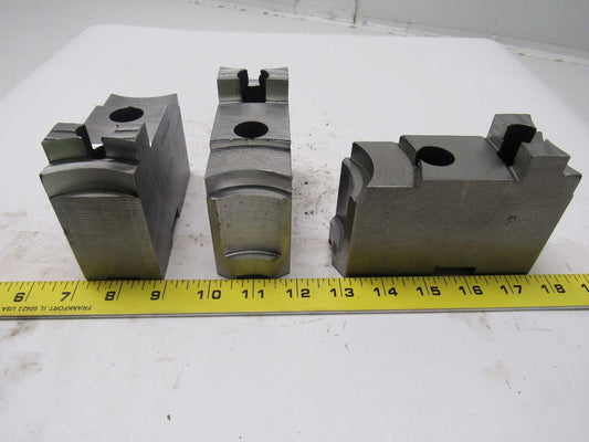 Daco 12KSEH0P Lathe Chuck Top Jaws 4-3/4" X 3-1/2" X 1-3/4" Lot Of 3
