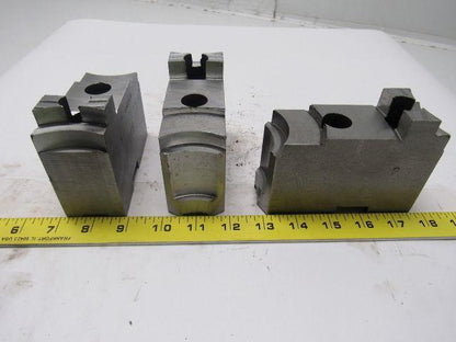 Daco 12KSEH0P Lathe Chuck Top Jaws 4-3/4" X 3-1/2" X 1-3/4" Lot Of 3
