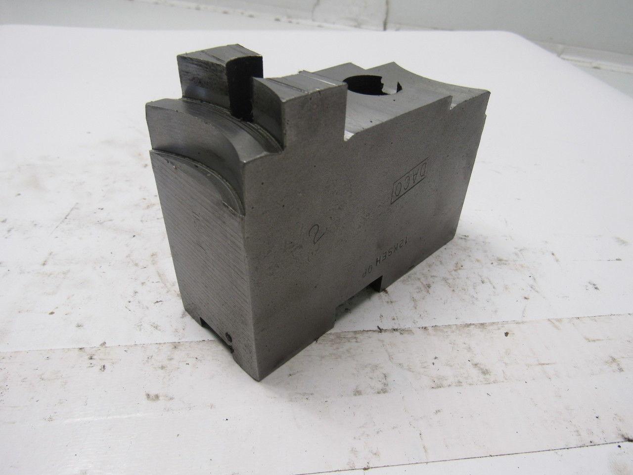 Daco 12KSEH0P Lathe Chuck Top Jaws 4-3/4" X 3-1/2" X 1-3/4" Lot Of 3