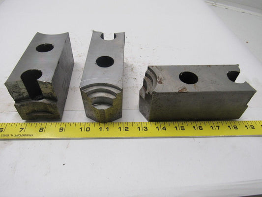 Daco 05-201467 Lathe Chuck Top Jaws 5-5/8" X 1-7/8" X 2-3/8" Lot Of 3