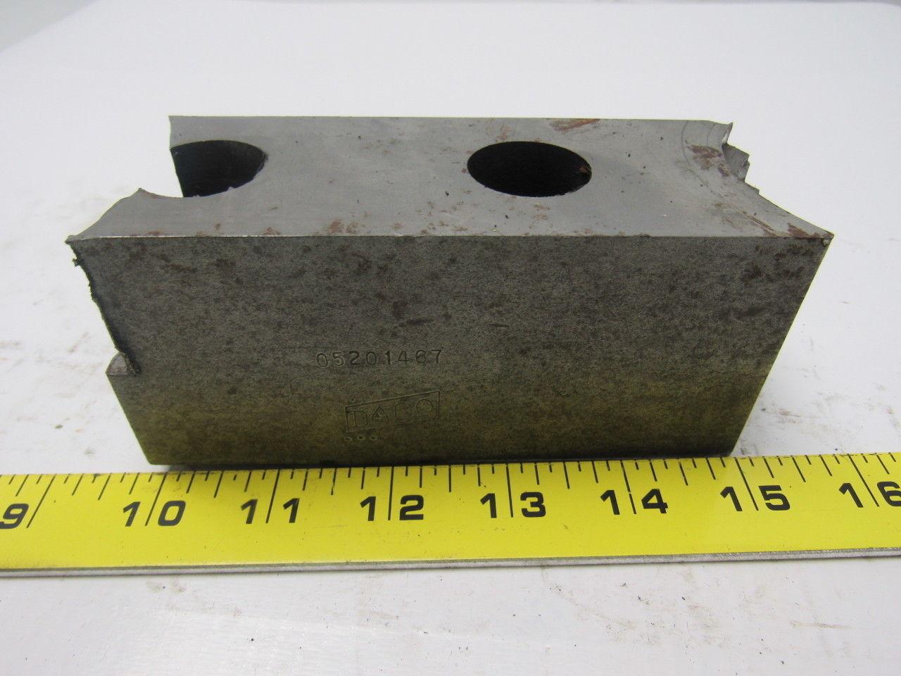 Daco 05-201467 Lathe Chuck Top Jaws 5-5/8" X 1-7/8" X 2-3/8" Lot Of 3