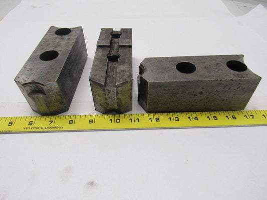Daco 05-201467 Lathe Chuck Top Jaws 5-1/2" X 2-1/8" X 2" Lot Of 3