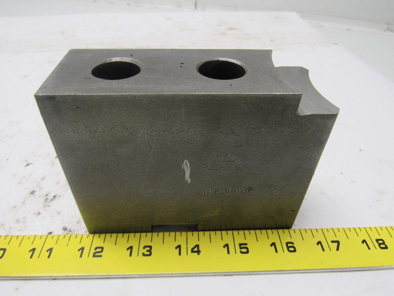 Daco 12KSEHK0P Lathe Chuck Top Jaws 5" X 3-1/2" X 1-3/4" Lot Of 3