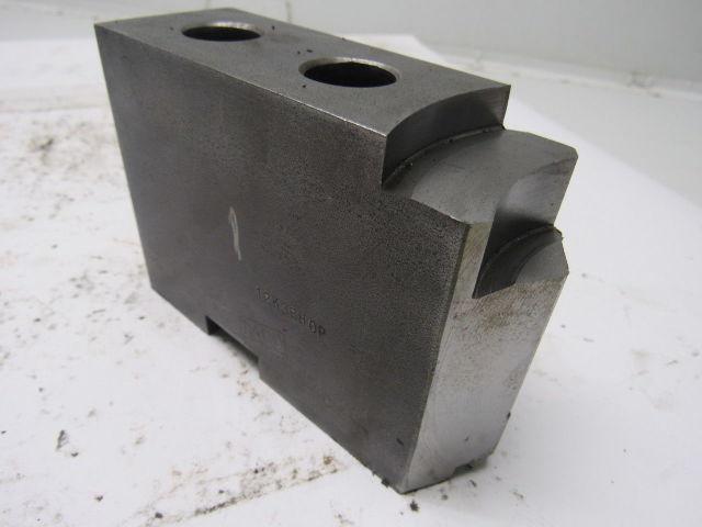 Daco 12KSEHK0P Lathe Chuck Top Jaws 5" X 3-1/2" X 1-3/4" Lot Of 3