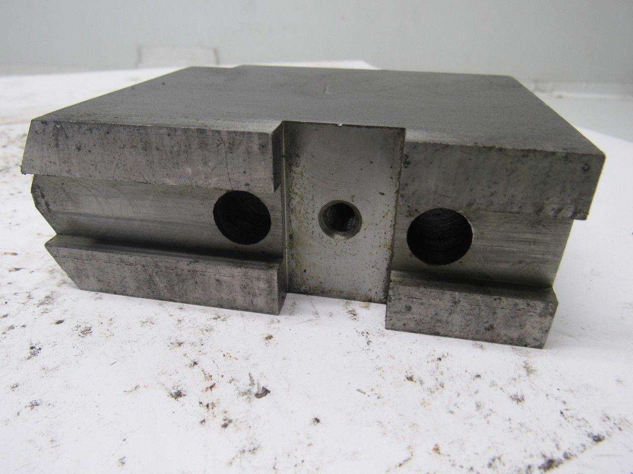 Daco 12KSEHK0P Lathe Chuck Top Jaws 5" X 3-1/2" X 1-3/4" Lot Of 3