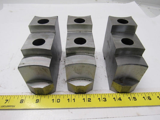 Daco 12KSEH0P Lathe Chuck Top Jaws 4-3/4" X 3-1/2" X 1-3/4" Lot Of 3