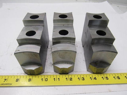 Daco 12KSEH0P Lathe Chuck Top Jaws 4-3/4" X 3-1/2" X 1-3/4" Lot Of 3
