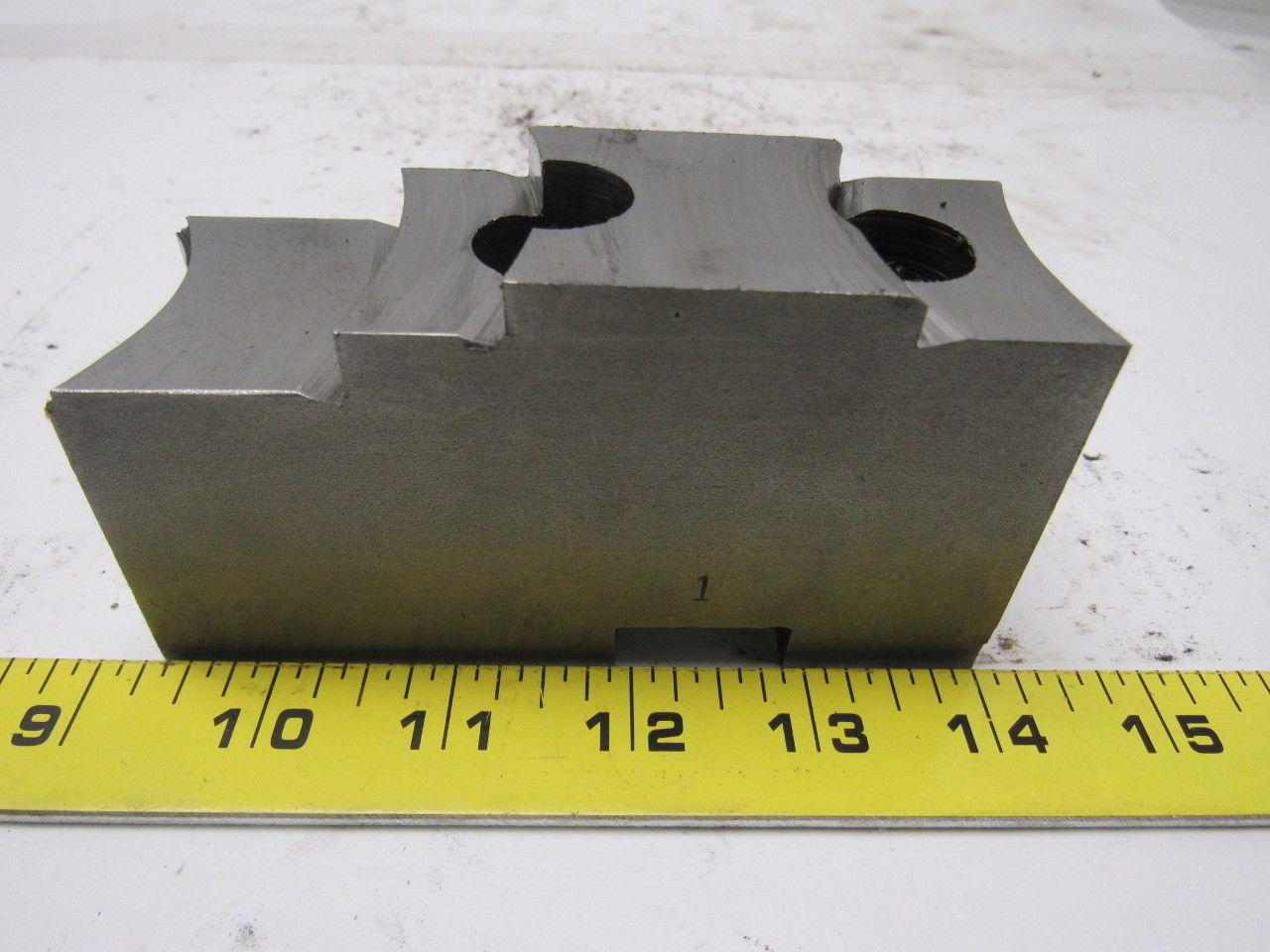 Daco 12KSEH Lathe Chuck Top Jaws 4-3/4" X 2-1/2" X 1-3/4" Lot Of 3