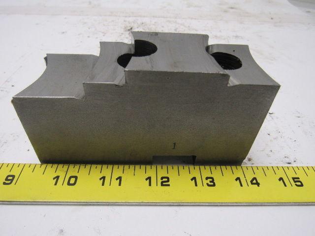 Daco 12KSEH Lathe Chuck Top Jaws 4-3/4" X 2-1/2" X 1-3/4" Lot Of 3