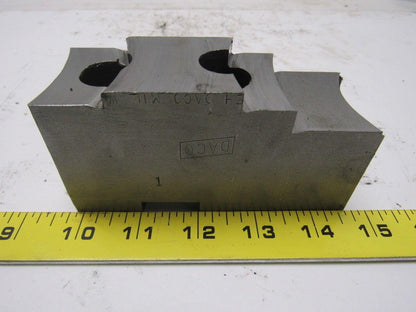 Daco 12KSEH Lathe Chuck Top Jaws 4-3/4" X 2-1/2" X 1-3/4" Lot Of 3
