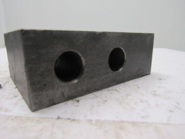 Daco 12KSEH Lathe Chuck Top Jaws Key Type 5" X 3-1/2" X 1-3/4" Lot Of 3