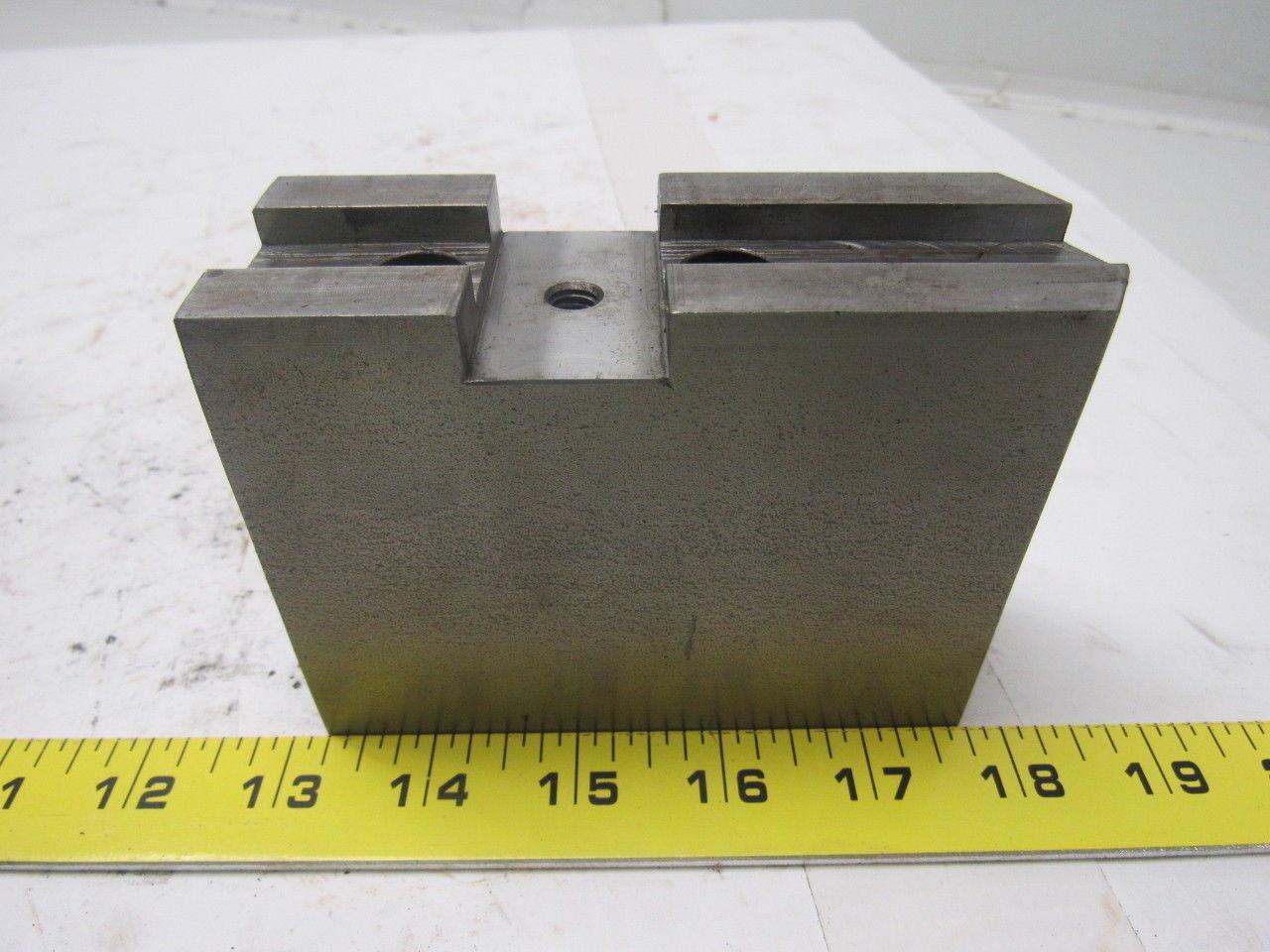 Daco 12KSEH Lathe Chuck Top Jaws Key Type 5" X 3-1/2" X 1-3/4" Lot Of 3