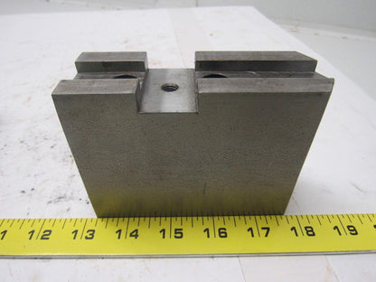 Daco 12KSEH Lathe Chuck Top Jaws Key Type 5" X 3-1/2" X 1-3/4" Lot Of 3