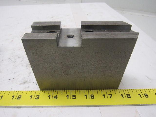 Daco 12KSEH Lathe Chuck Top Jaws Key Type 5" X 3-1/2" X 1-3/4" Lot Of 3
