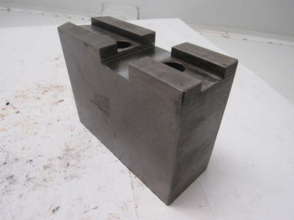 Daco 12KSEH Lathe Chuck Top Jaws Key Type 5" X 3-1/2" X 1-3/4" Lot Of 3