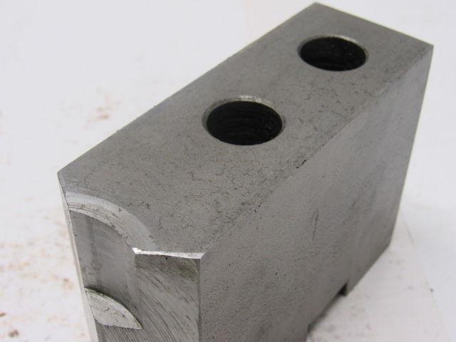 Daco 12KSEH Lathe Chuck Top Jaws Key Type 5" X 3-1/2" X 1-3/4" Lot Of 3
