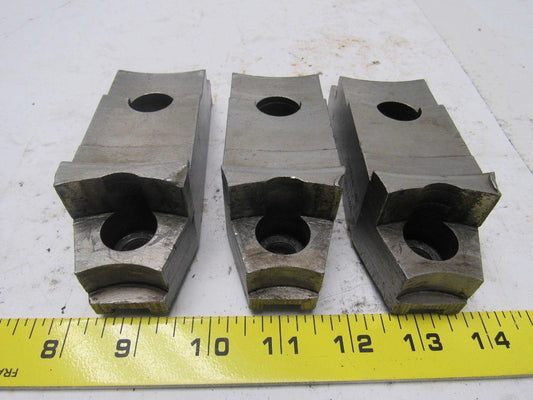 Cushman 05-201466 Lathe Chuck Top Jaws 5-3/16" X 1-5/8" X 1-3/4" Lot Of 3