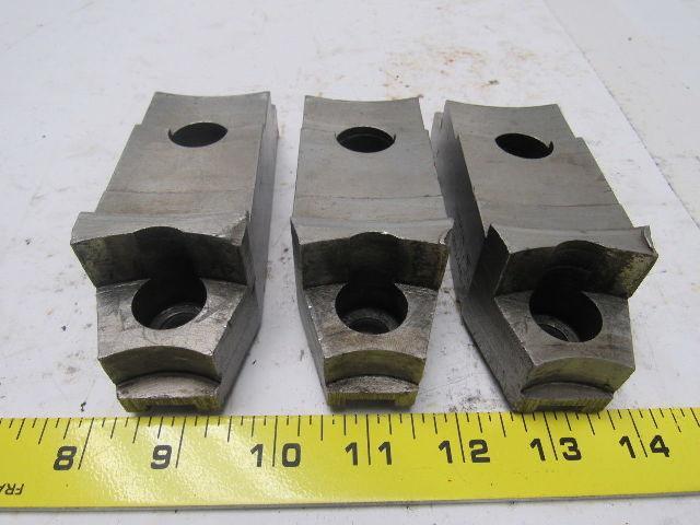 Cushman 05-201466 Lathe Chuck Top Jaws 5-3/16" X 1-5/8" X 1-3/4" Lot Of 3