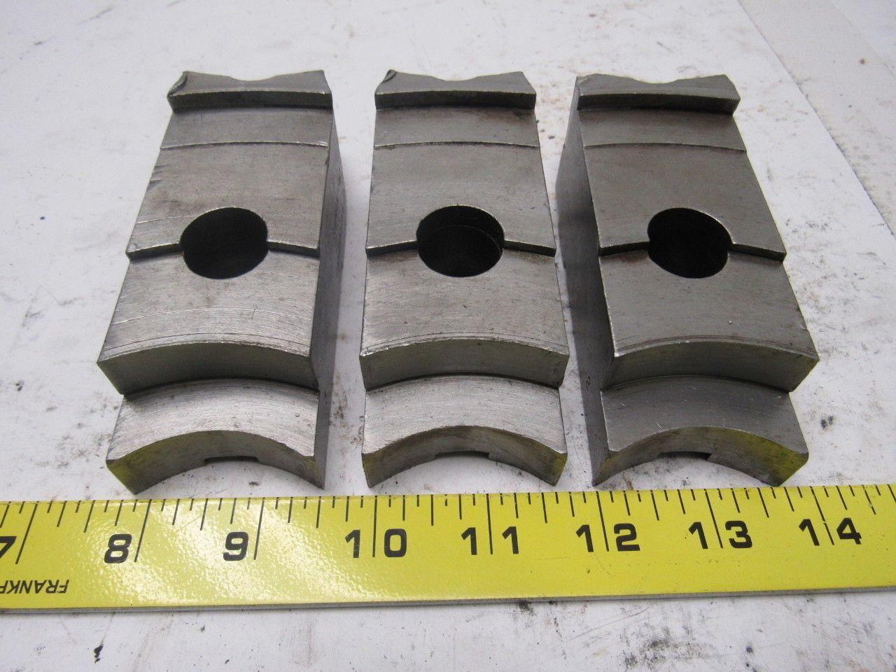 Cushman 05-201466 Lathe Chuck Top Jaws 5-3/16" X 1-5/8" X 1-3/4" Lot Of 3