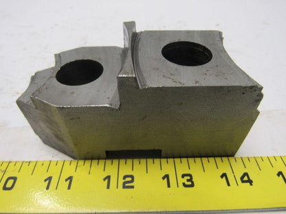 Lathe Chuck 2 Step Top Jaws 3-7/8" X 2" X 2" Lot Of 3