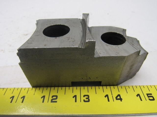 Lathe Chuck 2 Step Top Jaws 3-7/8" X 2" X 2" Lot Of 3