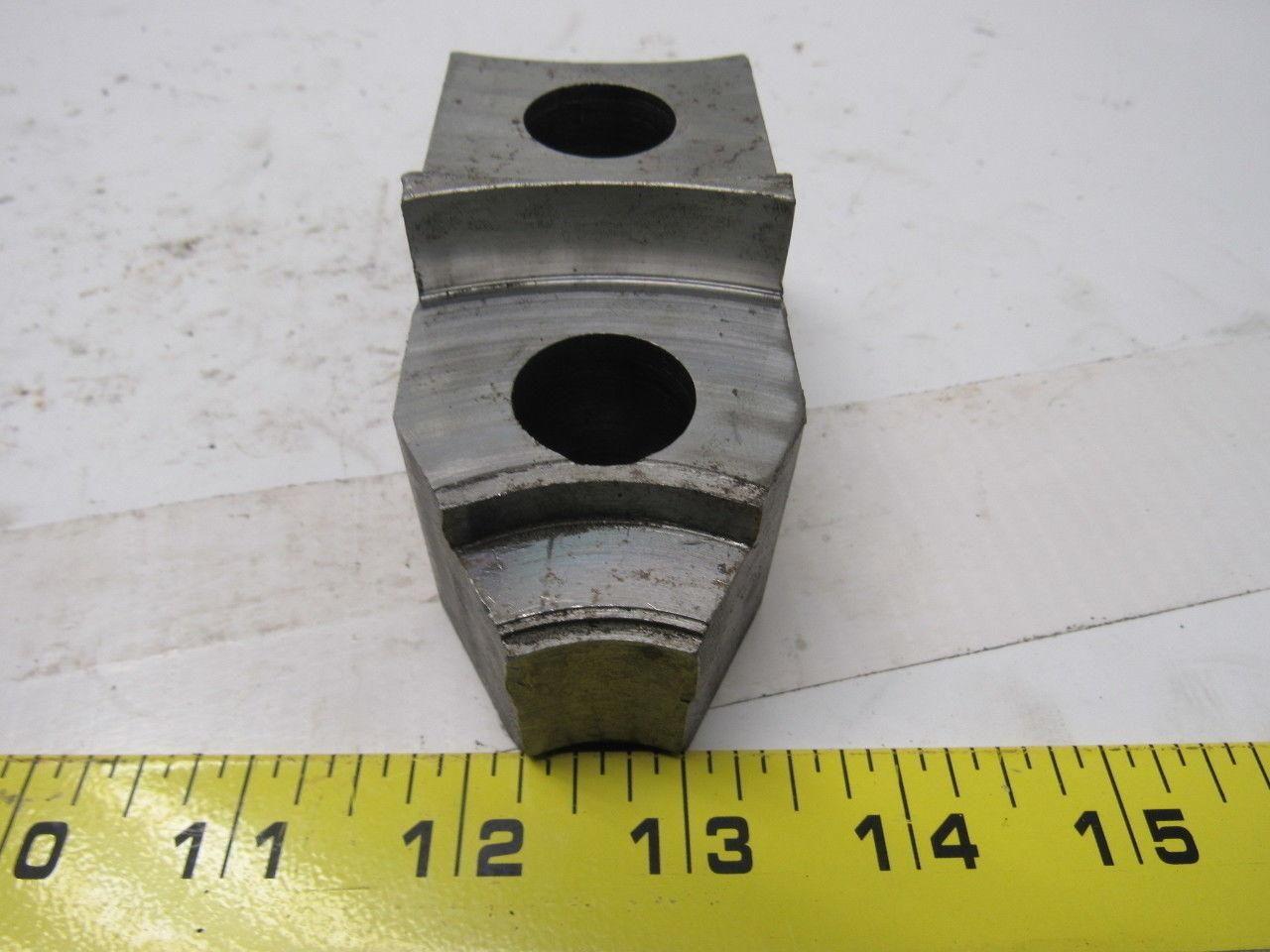 Lathe Chuck 2 Step Top Jaws 3-7/8" X 2" X 2" Lot Of 3