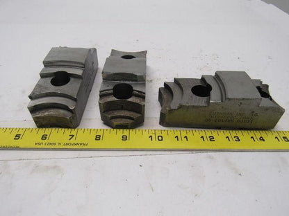 Cushman 05-201466 Lathe Chuck Top Jaws 5" X 1-5/8" X 1-3/4" Lot Of 3