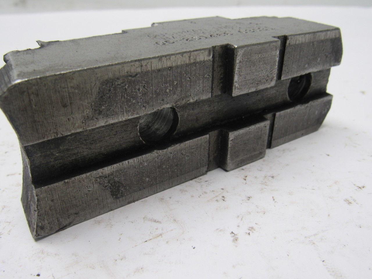 Cushman 05-201466 Lathe Chuck Top Jaws 5" X 1-5/8" X 1-3/4" Lot Of 3