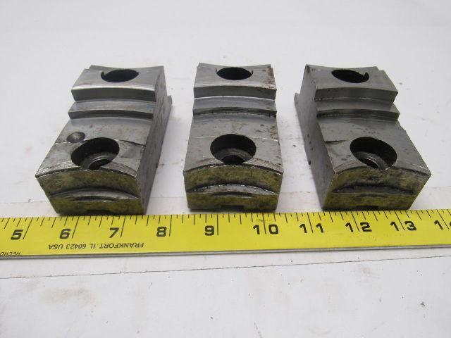 Daco 05-201467 Lathe Chuck Top Jaws 4-1/2" X 1-11/16" X 2" Lot Of 3