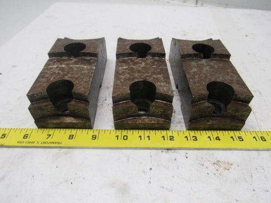 Daco M2320B1 Lathe Chuck Top Jaws 6-1/4" X 2-1/8" X 2-1/2" Lot Of 3