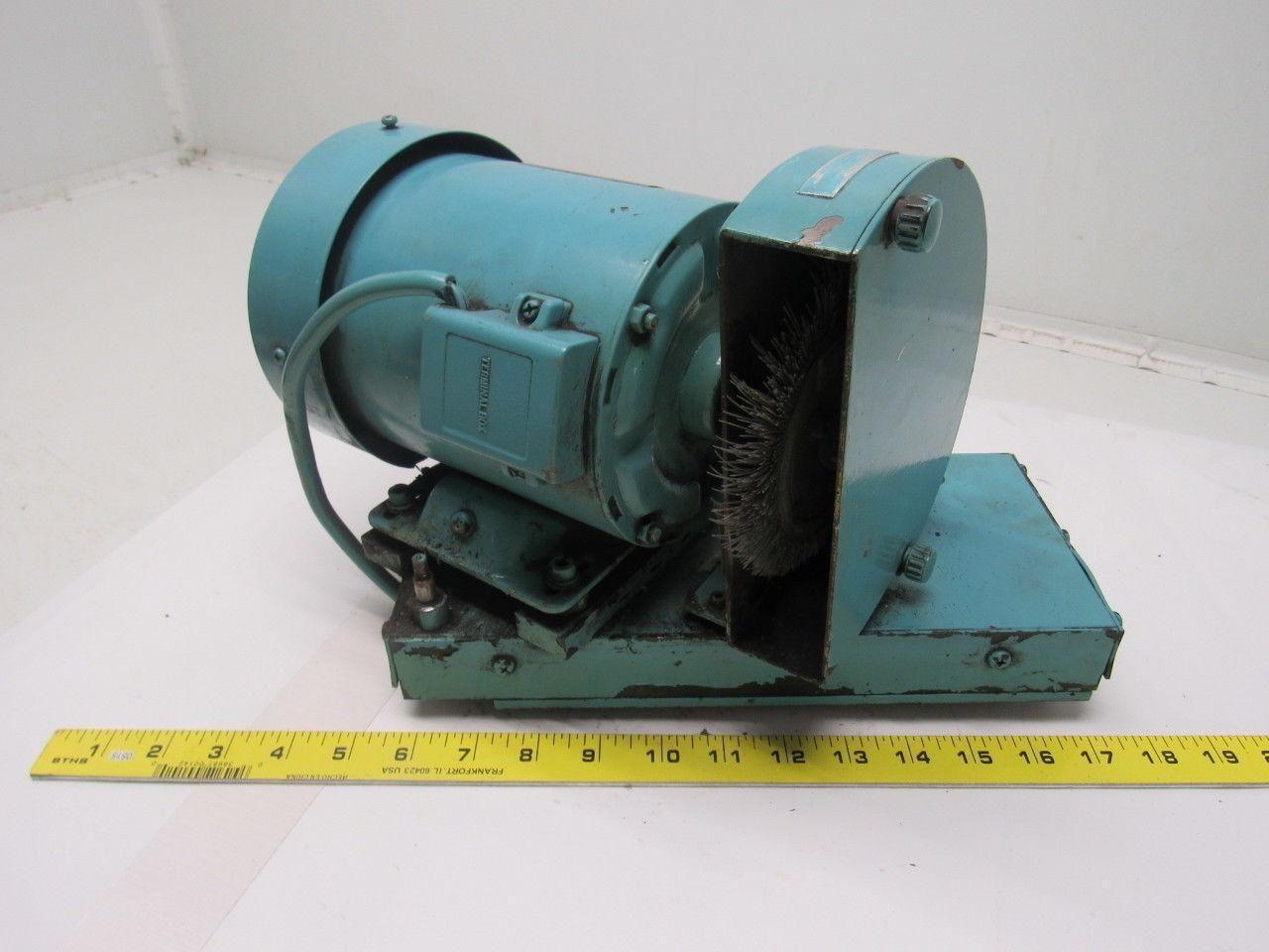 Mitsubishi SF-JR 200/220ac 50/60 Hz. 3 PH Induction Motor Bench Polish/Deburring