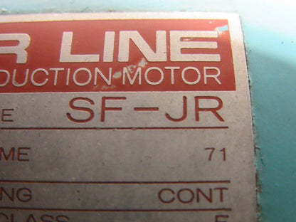 Mitsubishi SF-JR 200/220ac 50/60 Hz. 3 PH Induction Motor Bench Polish/Deburring