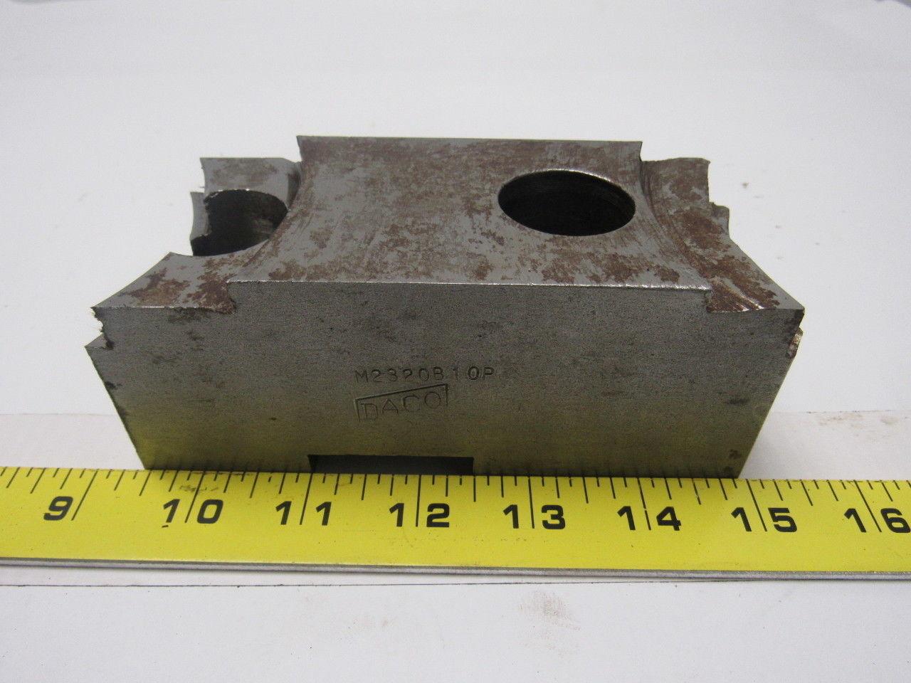 Daco M2320B10P Lathe Chuck Top Jaws 5-3/4" X 2-1/4" X 2-1/2" Lot Of 3