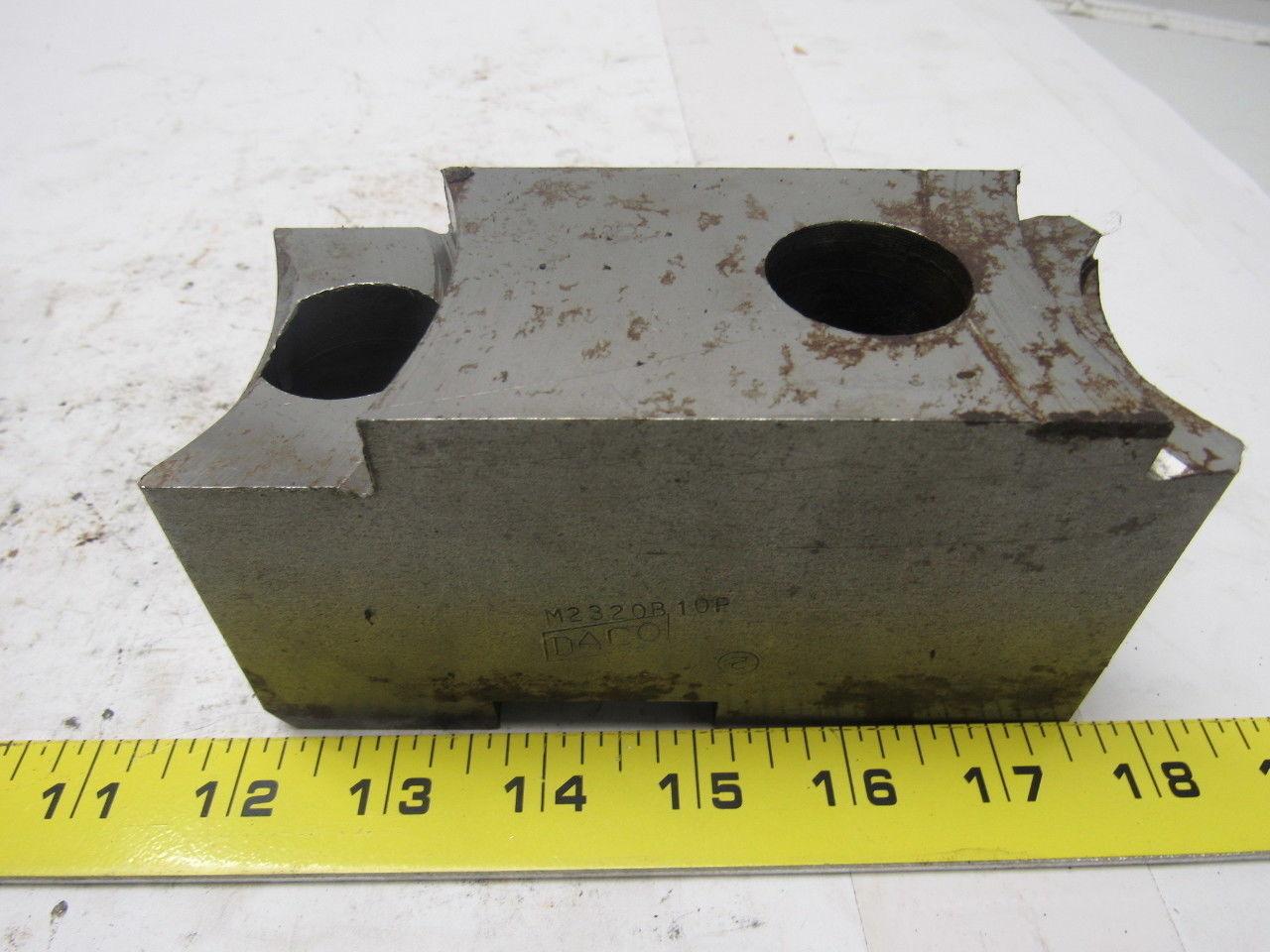 Daco M2320B10P Lathe Chuck Top Jaws 5-5/8" X 2-7/8" X 2-1/2" Lot Of 3