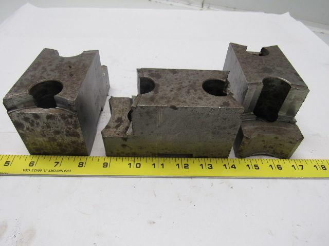 Daco M2320B10P Lathe Chuck Top Jaws 3-1/8" X 3" X 2-1/2" Lot Of 3