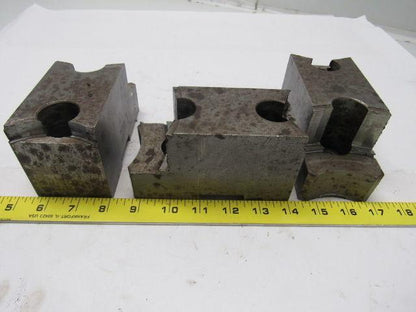 Daco M2320B10P Lathe Chuck Top Jaws 3-1/8" X 3" X 2-1/2" Lot Of 3