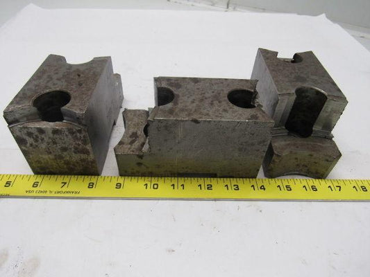Daco M2320B10P Lathe Chuck Top Jaws 3-1/8" X 3" X 2-1/2" Lot Of 3