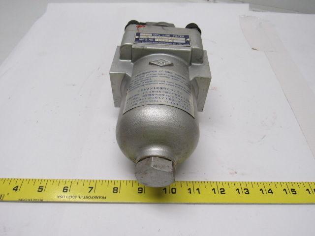 Masuda APLE04-100S Pneumatic Air Line Filter 3.5 MPa 1/2" NPT Boring Mill Tested